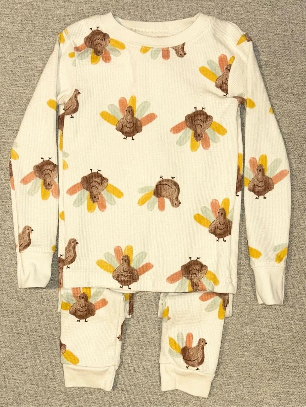 Carters Thanksgiving pajamas size 3T